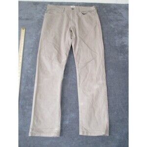 Flint And Tinder Pants Mens 32x30 Beige 365 Slim Fit Stretch Chino 5 Pocket